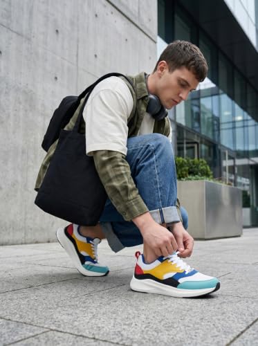 Image of OFF LIMITS Stussy (Memory Tech) Casual Sneakers for Men with Memory Foam Insock, Synthetic Upper and Phylon /TPR Sole, Stylish Lace-Up Shoes Outings
