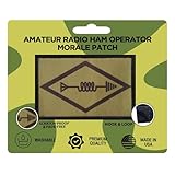 RedheadedTshirts - Amateur Radio Morale Patch - Ham Operator Tactical Patch for Your Hats, Vests, Backpacks & Everyday Accessories - Made in The USA - Tactical Ham Radio Gear 2x3 Morale Patch