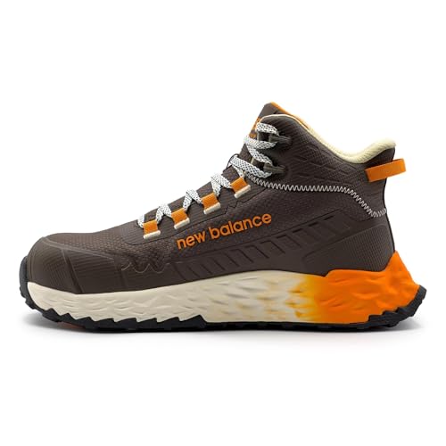 Image of New Balance Fresh Foam Cremorne Composite Toe Safety Shoes for Men - Non Slip, Electrical Hazard - Black /Grey, Mid