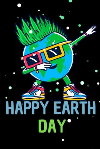 Happy Earth Day 2024 Journal for Kids Funny Dabbing Earth Day Kids Toddlers 22nd April 2024