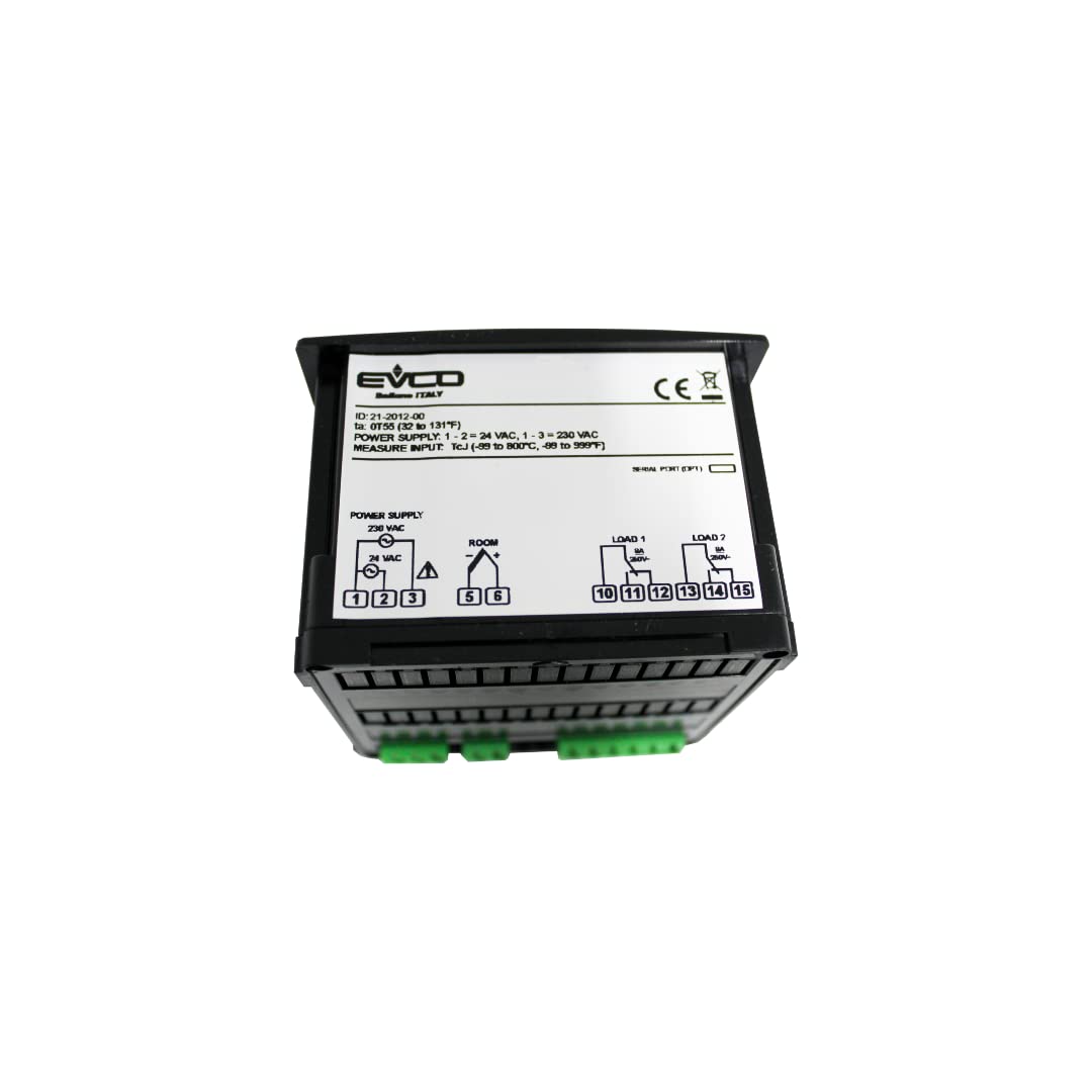 Termostato Digital Every Control EV9412J6 | Controlador digital táctil | Incubadoras y terrarios