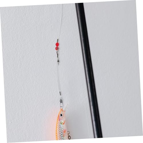Mikikit 6pcs Practical Saltwater Fishing Leaders Lure Leader Wire miniatura 6