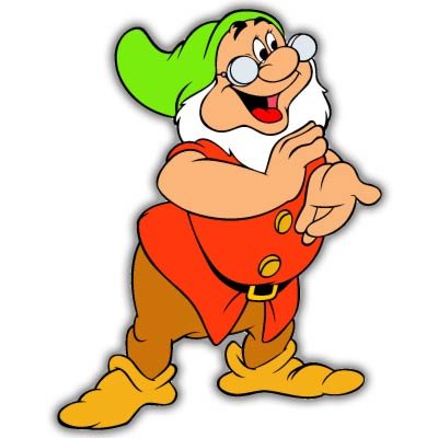 Snow White and Seven 7 Dwarfs Doc vynil car sticker 4