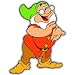 Snow White and Seven 7 Dwarfs Doc vynil car sticker 4" x 5"