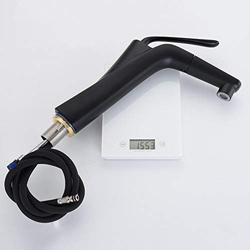 Robinet chaud froid pour lavabo avec bec rétractable rétractable pratique