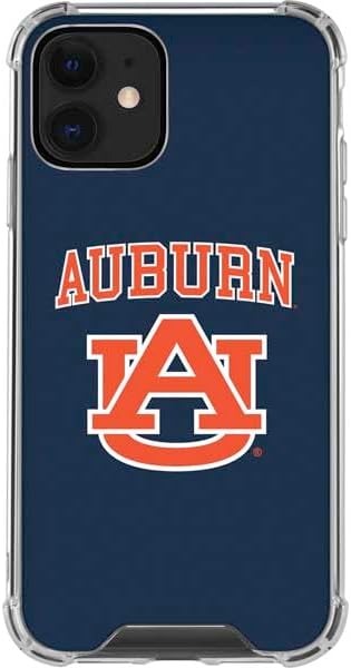 Skinit Clear Phone Case Compatible with iPhone 12 - Officially Licensed Auburn University AU Design