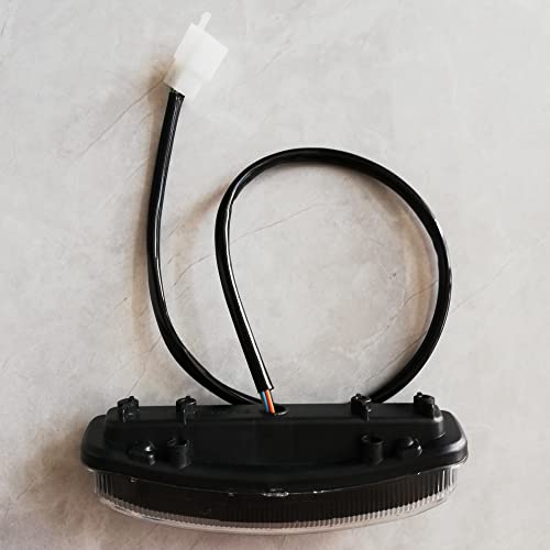 LED Tail Light Motocicleta Turn Signal Stop Brake Light Luz Traseira 12V Para Motocicleta Elétrica A