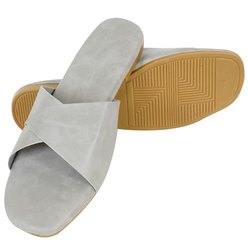 Image of DFR Women Casual Cushioned Flat Slippers Woman