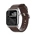 Produktbild NOMAD Echtlederarmband für Apple Watch 38/40/41 mm Modern Leather Strap Verschluss Silber, braun
