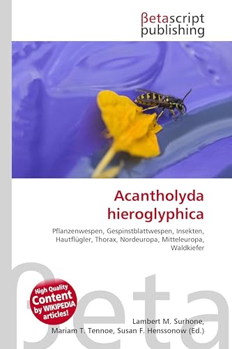 Acantholyda hieroglyphica: Pflanzenwespen, Gespinstblattwespen, Insekten, Hautflügler, Thorax, Nordeuropa, Mitteleuropa, Waldkiefer