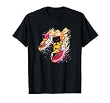 Si vous aimez les baskets, ce t-shirt Flying Shoes on Fire est fait pour vous. Doté d'une paire de baskets colorées, ce t-shirt est le cadeau parfait pour tout amateur de baskets ou de chaussures
