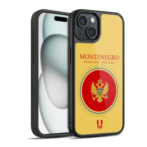 Coque en Gel renforcée Apple iPhone 15 Head Case Designs Monténégro