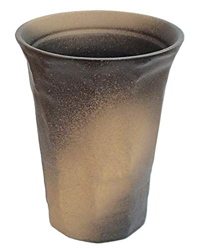 焼酎カップ 江戸彫黒 フリーカップ 陶器 業務用 美濃焼 24a463-25