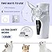 REDDOUDOU Pet Oxygen Chamber, Pet Incubator, Small Animal Nebulizer Box, Pets Delivery & Feeding with Padded Cotton, Pets Nebulizer Accessories for Dogs, Cats, Puppies, Kittens (55L)