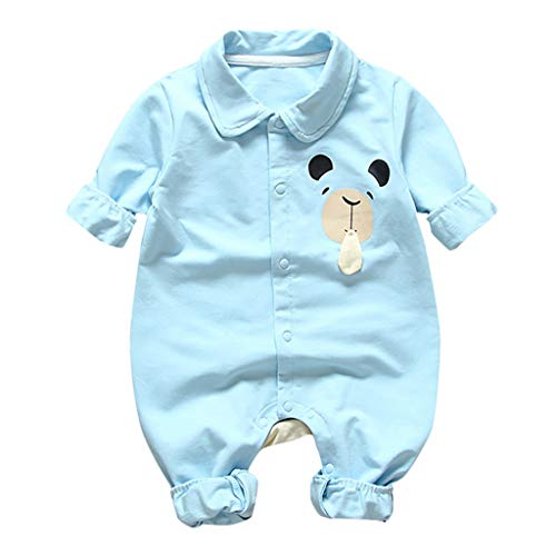 i-uend Baby Kleidung Baby Langarm Top Baby Overall Neugeborene Kinder Baby Jungen Mädchen Revers Taste Outfits Kleidung Strampler Patchwork Bodysuit