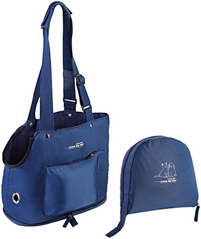 Hundetasche Für Kleine Hunde Bis 5kg - Faltbar & Atmungsaktiv 41x30x18cm