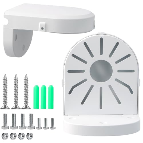 Joyan Universel Support pour Caméra Dome, Support Camera Mural, Dôme Caméra Support de Montage en Alliage, Support de Fixation Murale pour Caméra Dôme,...