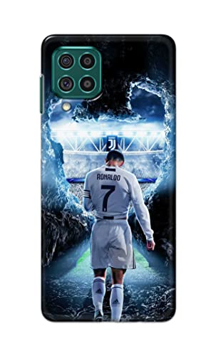 Image of Printed Hard Back Cover Case for Samsung Galaxy F62 | Samsung Galaxy M62 Back Cover (Footbal Legend) -1302