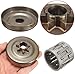 Chainsaw Clutch Drum Sprocket 7 Tooth with Needle Bearing - Spur Type Compatible with Husqvarna 340 345 350 445 445E 450 450E, Jonsered 2145 2150, McCulloch PM5000