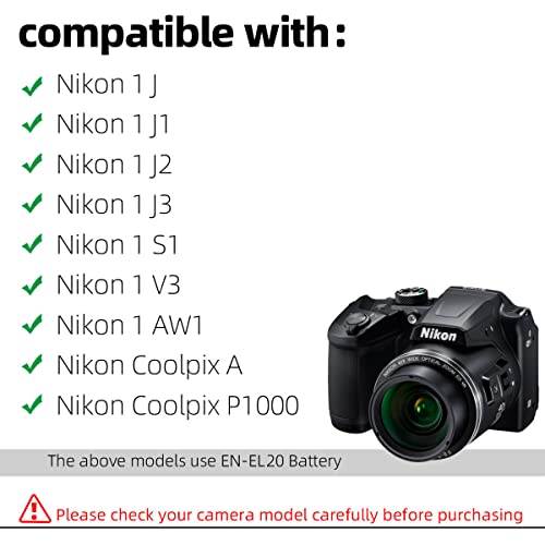 Adaptador EP-5C para Nikon 1 J1 J2 J3 | Corriente continua ilimitada para estudio 3