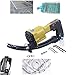 BDJSN Pneumatic Clamping Gun, M66 Air Clinching Clipper Tool, Professional Binding Fixer for Mattress, Wire Binding, Spring Fixing, Fishing Nets, Car Seat Cushions