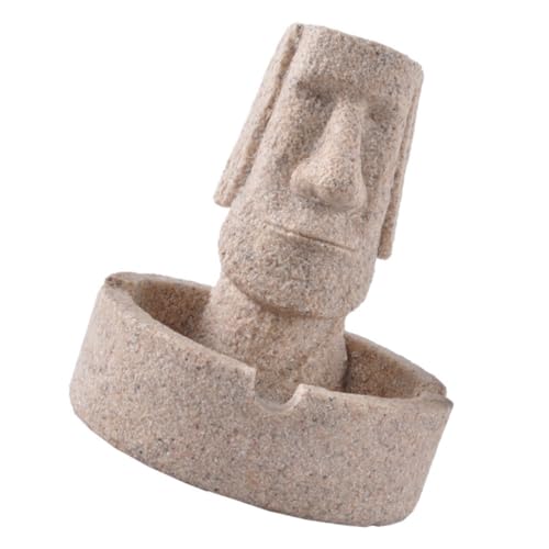 Décorations de table de Pâques avec cendrier statue résine pour la maison - 2