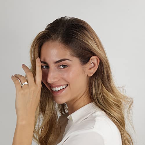 925 Sterling Silver Ring " My Beloved's Is Mine And I Am His " Ani Ledodi Hebrew Song Of Songs Israeli Jewish Kabbalah Blessing Ring Rare Jewelry2