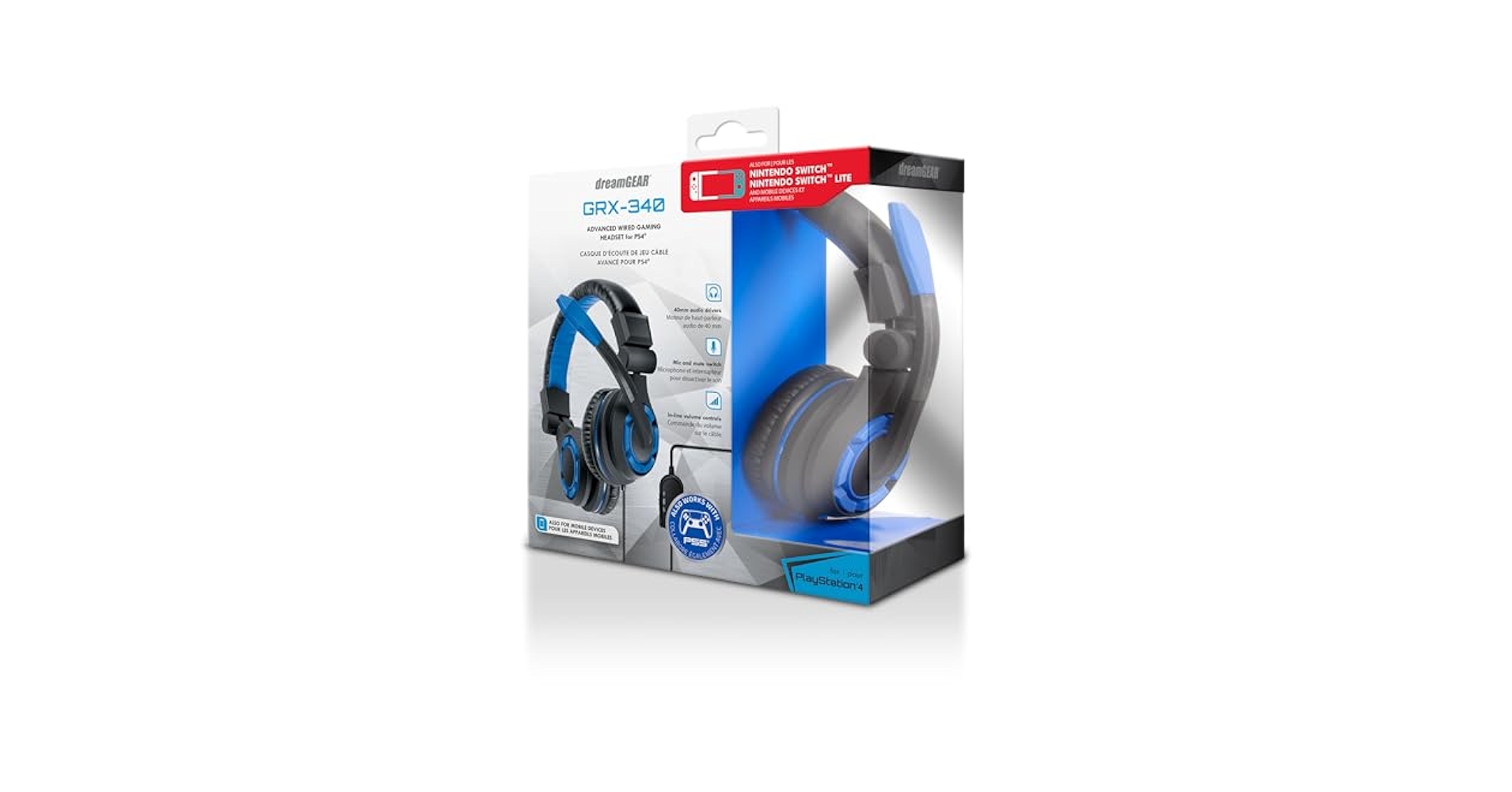 Amazon.com: dreamGEAR Grx-340 High Performance, Wired Stereo