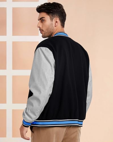 Image of EYEBOGLER Fleece Men's Henley Neck Graphic Printed Full Sleeve Sweatshirt