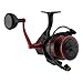 PENN Battle III Spinning Inshore/Nearshore Fishing Reel, HT-100 Front Drag, max of 25lb | 11.3kg, Made with Sturdy All-Aluminum Composition for Durability, 6000