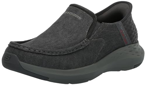Skechers Men's Parson-Dewitt Twin Gore Moc Toe Slip-In Sneakers