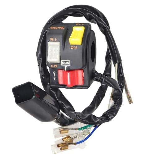 Interrupteur phare ATC350X commande kill light hi low off étanche pour guidon 1986