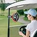 xuenair Battery Powered Clip On Fan for Car Visor Back Seat Roof Handles, Portable Car Fan Rechargeable for SUV Van RV Pickup Truck Camping Desk Bed Stroller Baby Crib, Quiet 360 Rotation