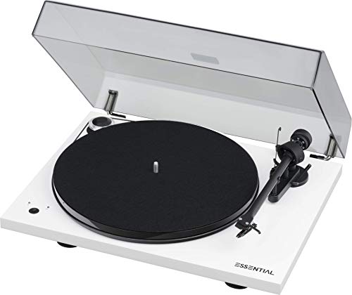 Project Essential III Recordmaster Blanc Laqué Platine Vinyle - Les Beatles, Paul McCartney, John Lennon, RIngo Starr, George Harrison Project Essential III Recordmaster Blanc Laqué Platine Vinyle – Image 3