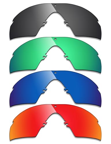 Image of Alphax Polarized Replacement Lenses for Oakley Si M Frame 2.0 Sunglasses | Glare Reduction | Precision Cutting