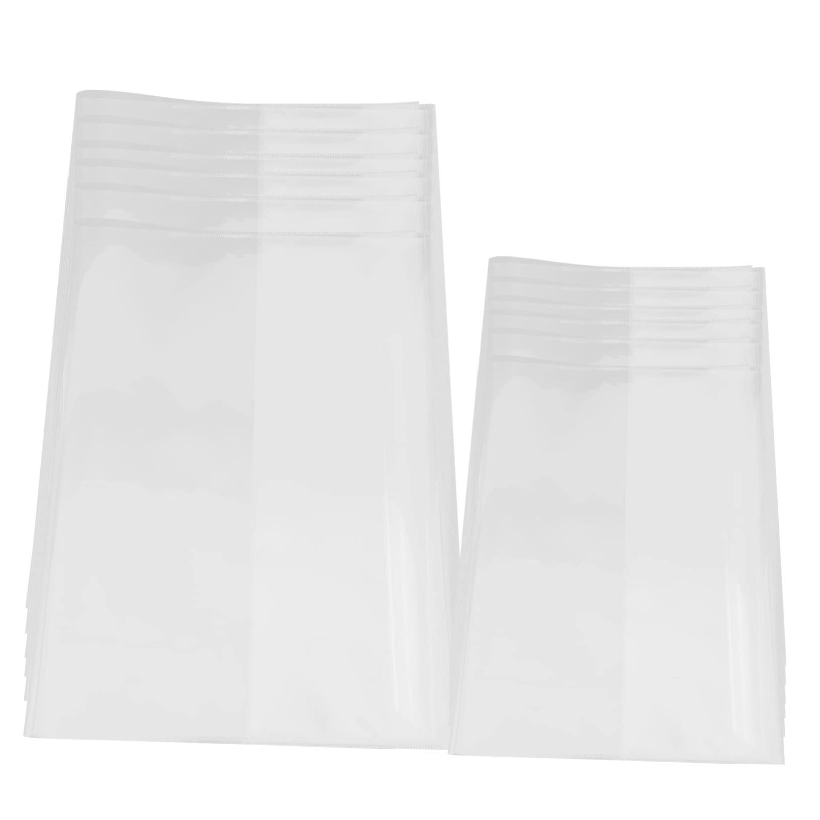 DOITOOL 80 Stck. Teiliges Transparente Buchumschläge für Softcover Schulbücher Wasserdichte Selbstklebende Schutzfolie Abwischbar für Übungshefte Langlebiger Buchschutz für Schüler
