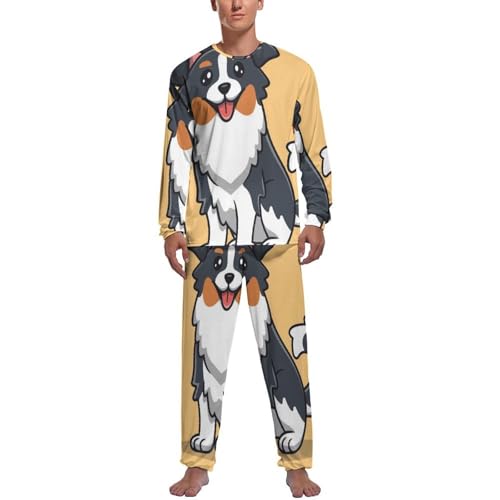Pyjama homme motif chien pour des nuits douces et des week-ends cocooning relaxants