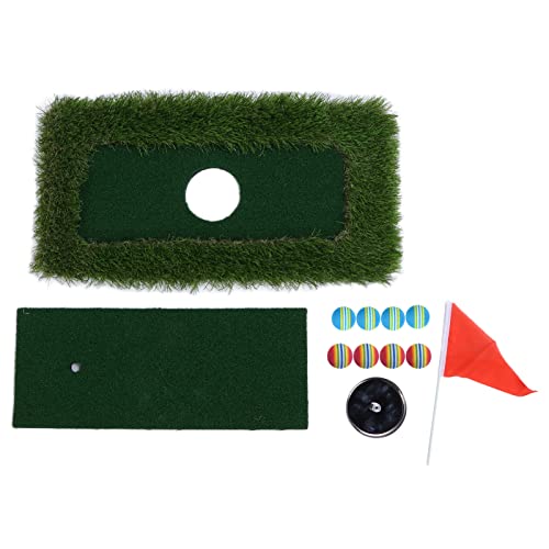 Tapis de golf vert flottant pour piscine d'arrière-cour et intérieur