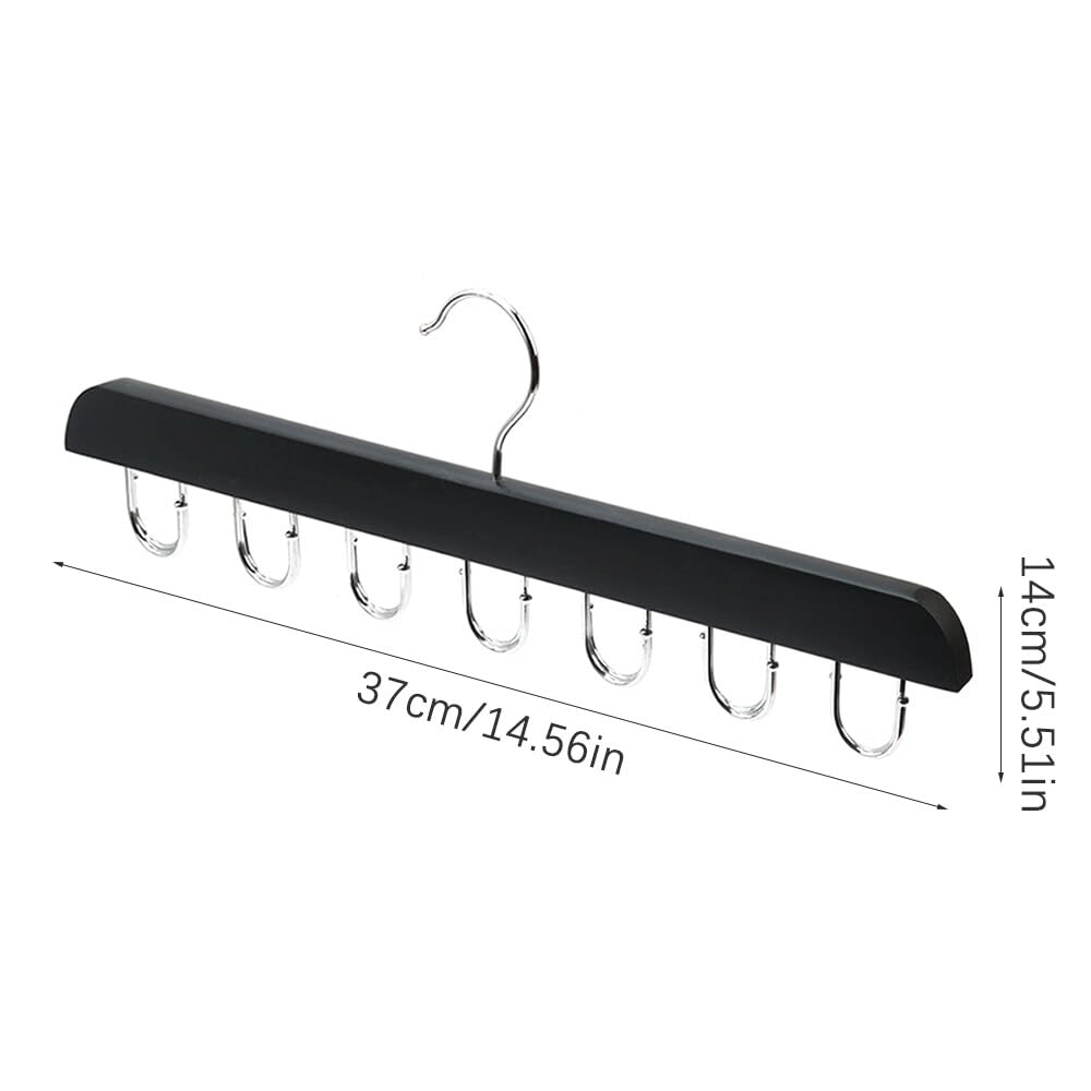 Porta Cinture Girevole In Metallo Per Armadio, Organizer Per Cinture, Porta Cravatte, Capacità Massima Di 24 Cinture, Argento, 1 Unità | Leroy Merlin - 5