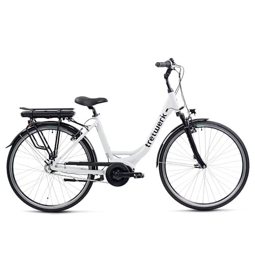 TRETWERK 28 Zoll E-Bike - Damen Fahrrad Citybike - Stella - Pedelec 7 Gang...