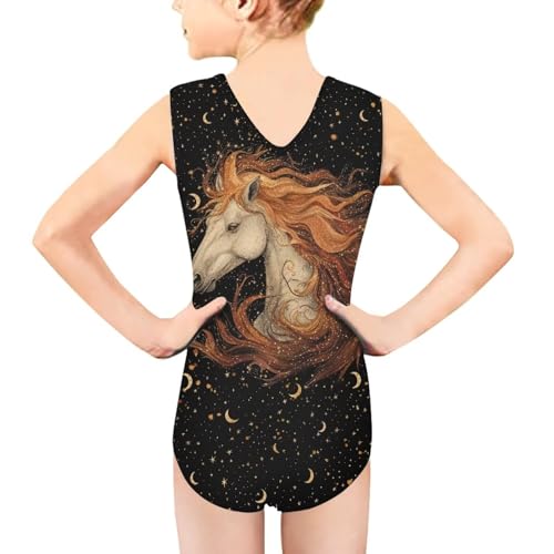 Image of Girls Swimsuit 3-14Y One Piece Swimwear Sleeveless Girls Bathing Suit