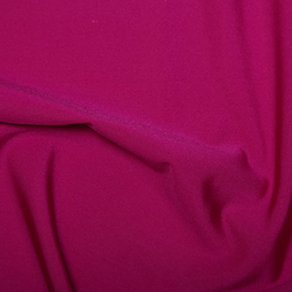 Oh Sew Crafty Limited Magenta Plain All Way Stretch Lycra Fabric Nylon Spandex Dress Dance Wear 150Cm Wide (Per Metre) (Magenta)