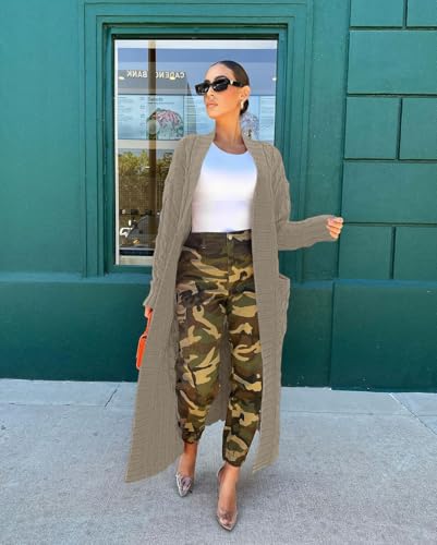 Image of Nimsruc Cardigan Sweaters for Women Casual