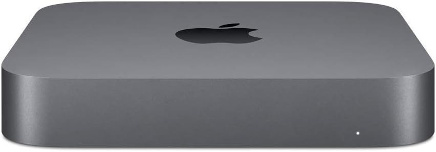 Apple Late 2018 Mac Mini with 3.0GHz Intel Core i3, 8GB RAM, 128GB SSD, Space Gray (Renewed)