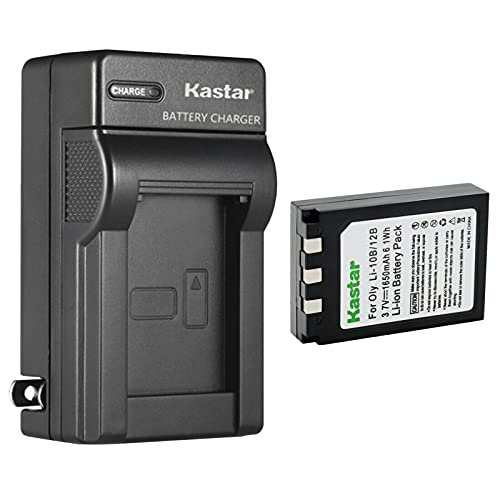 Kastar 1-Pack Battery and AC Wall Charger Replacement for Sanyo Xacti DSC-J2, Xacti DSC-MZ3, Xacti DSC-MZ3S, Xacti VPC-AZ3, Xacti VPC-AZ3EX, Xacti VPC-J1, Xacti VPC-J1EX, Xacti VPC-J2 Cameras