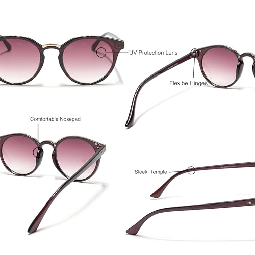 Image of EYEJACK by Voyage UV Protected Cateye Sunglasses for Women