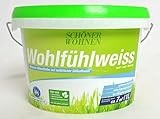 Mineral-Wandfarbe WohlfühlWeiss matt - für Allergiker geeignet - 1,0 l