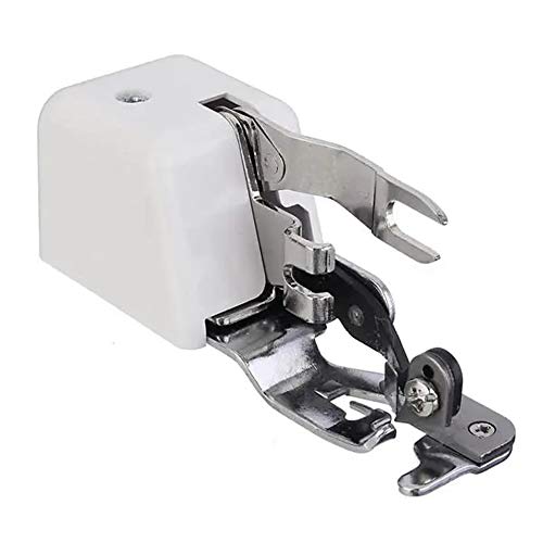 Pie prensatela corte y dobladillo para máquina de coser miniatura 1