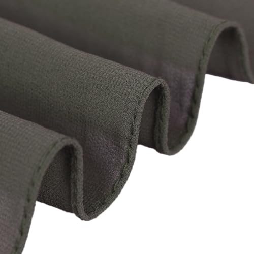 Image of LMVERNA Solid Color Bubble Chiffon Scarf for Women Fashion Soft Hijab Long Scarf Wrap Scarves