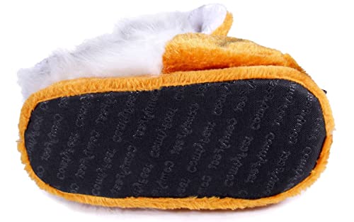 Happy Feet Slippers Orange Tiger Animal Slippers For Adults And Kids, Cozy And Comfortable, As Seen On Shark Tank (Small) #TOP6